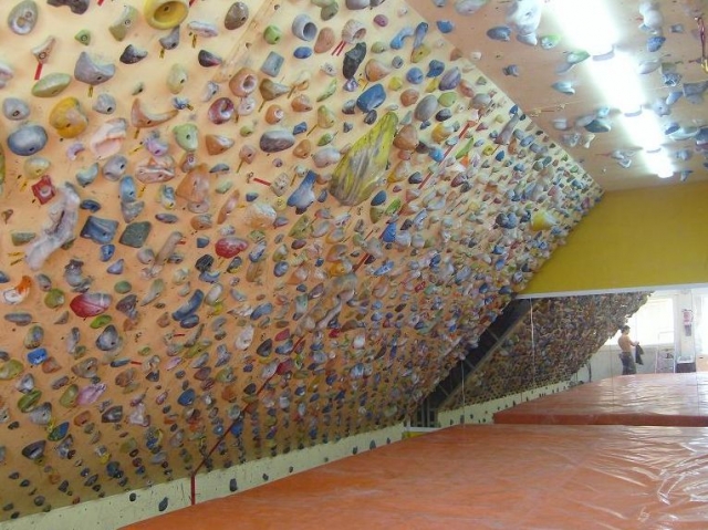  Unsere Kletterwand 